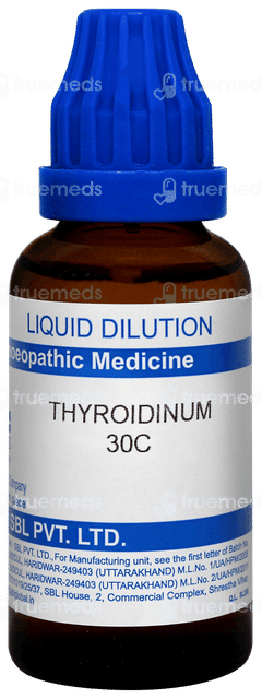 Sbl Thyroidinum 30c Dilution 30ml