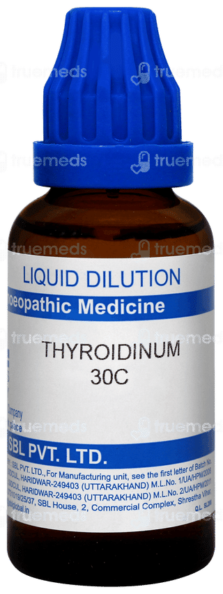 Sbl Thyroidinum 30c Dilution 30ml