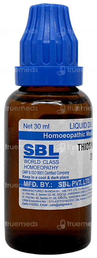 Sbl Thiosinaminum 200c Dilution 30ml