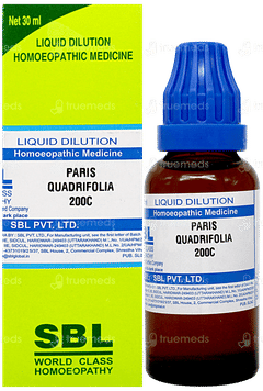 Sbl Paris Quadrifolia 200 C Dilution 30 ML