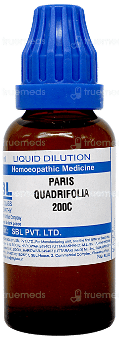 Sbl Paris Quadrifolia 200 C Dilution 30 ML