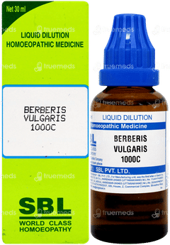 Sbl Berberis Vulgaris 1000 C Dilution 30 ML