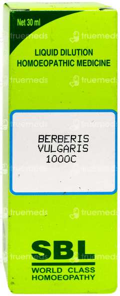 Sbl Berberis Vulgaris 1000 C Dilution 30 ML