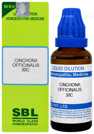 Sbl Cinchona Officinalis 30c Dilution 30ml
