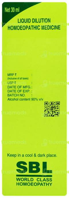 Sbl Cinchona Officinalis 30c Dilution 30ml