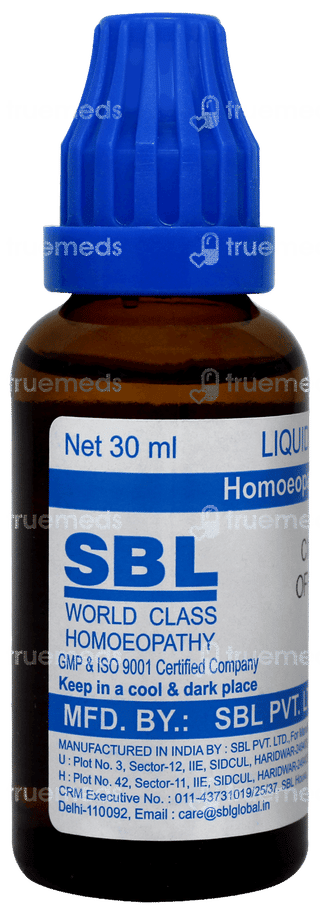 Sbl Cinchona Officinalis 30c Dilution 30ml