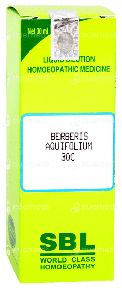 Sbl Berberis Aquifolium 30c Dilution 30ml