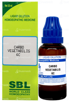 Sbl Carbo Vegetabilis 6c Dilution 30ml