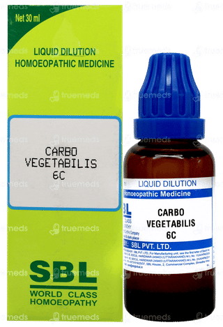 Sbl Carbo Vegetabilis 6c Dilution 30ml