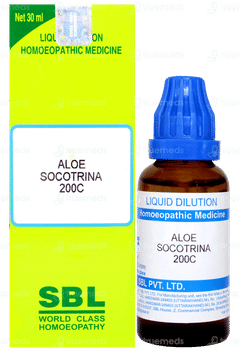 Sbl Aloe Socotrina 200 C Dilution 30 ML