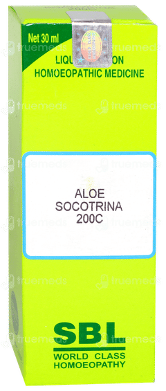 Sbl Aloe Socotrina 200 C Dilution 30 ML