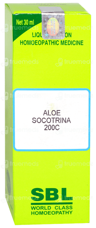 Sbl Aloe Socotrina 200 C Dilution 30 ML