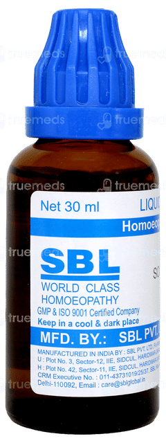 Sbl Aloe Socotrina 200 C Dilution 30 ML
