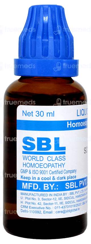 Sbl Aloe Socotrina 200 C Dilution 30 ML
