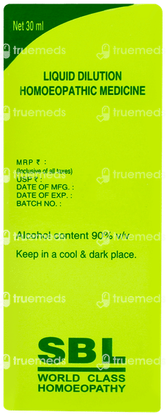 Sbl Kali Phosphoricum 30 C Dilution 30 ML Sbl Kali Phosphoricum 30 C Dilution 30 ML