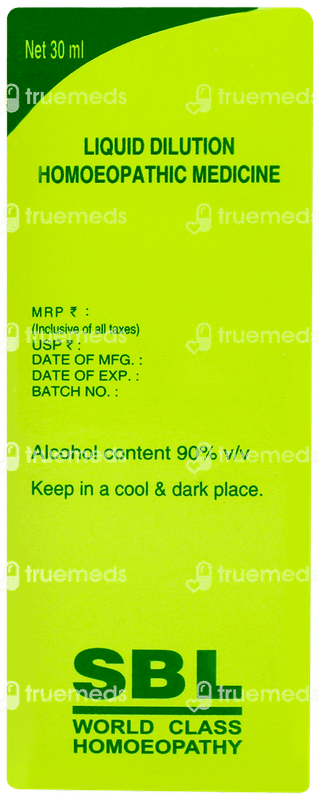 Sbl Kali Phosphoricum 30 C Dilution 30 ML