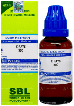 Sbl X Ray 30C Dilution 30Ml Sbl X Ray 30C Dilution 30Ml