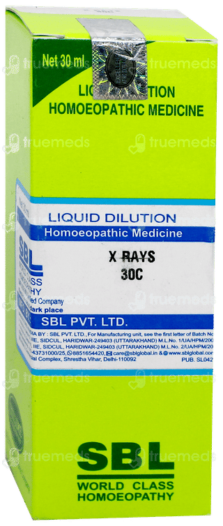 Sbl X Ray 30C Dilution 30Ml