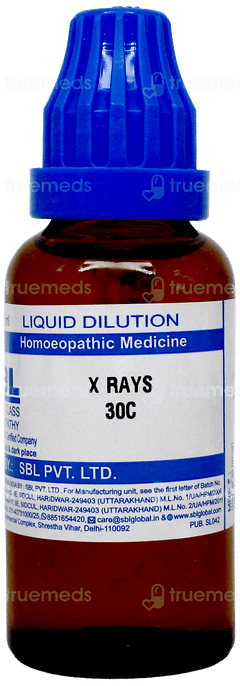Sbl X Ray 30C Dilution 30Ml