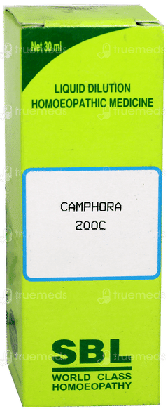 Sbl Camphora 200c Dilution 30ml