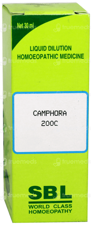 Sbl Camphora 200c Dilution 30ml
