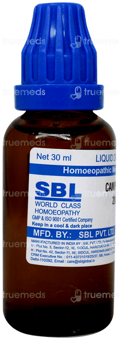 Sbl Camphora 200c Dilution 30ml