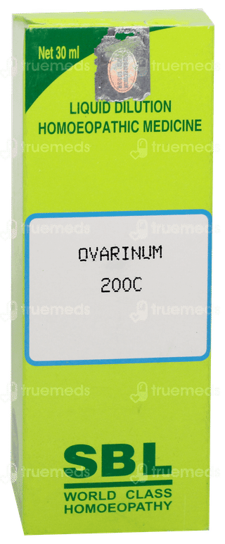 Sbl Ovarinum 200c Dilution 30ml