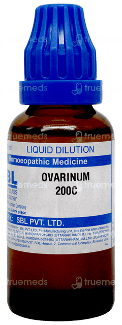 Sbl Ovarinum 200c Dilution 30ml