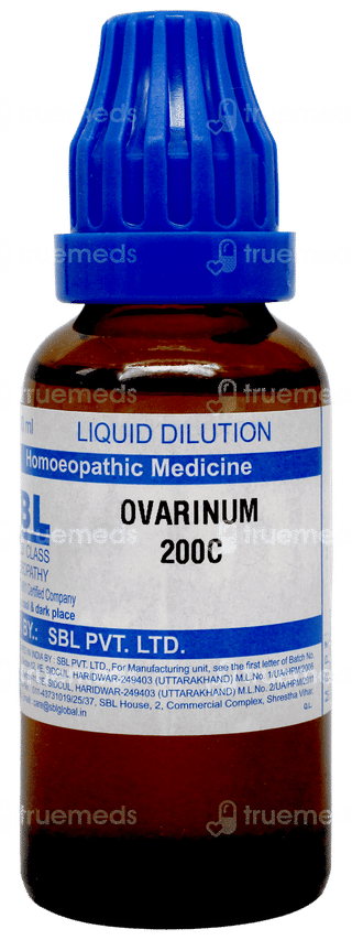 Sbl Ovarinum 200c Dilution 30ml