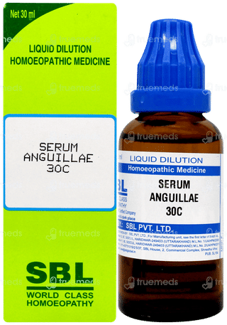 Sbl Serum Anguillae 30c Dilution 30ml