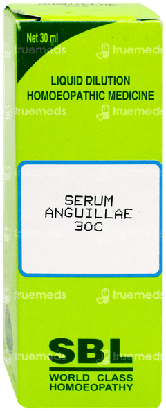 Sbl Serum Anguillae 30c Dilution 30ml