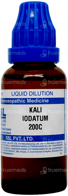 Sbl Kali Iodatum 200c Dilution 30ml