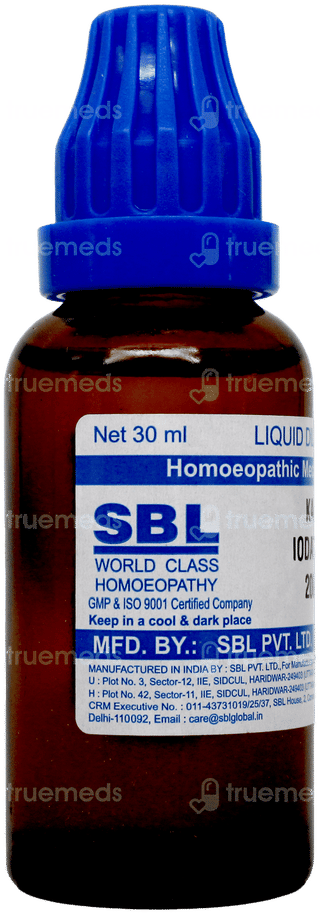 Sbl Kali Iodatum 200c Dilution 30ml