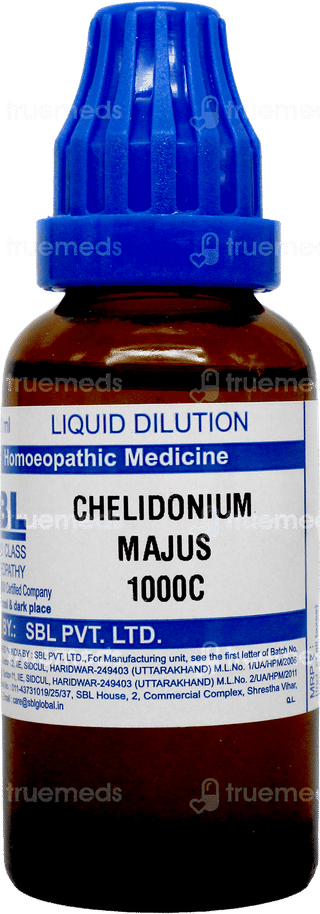 Sbl Chelidonium Majus 1000c Dilution 30ml