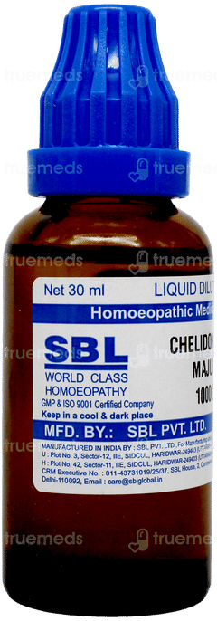 Sbl Chelidonium Majus 1000c Dilution 30ml