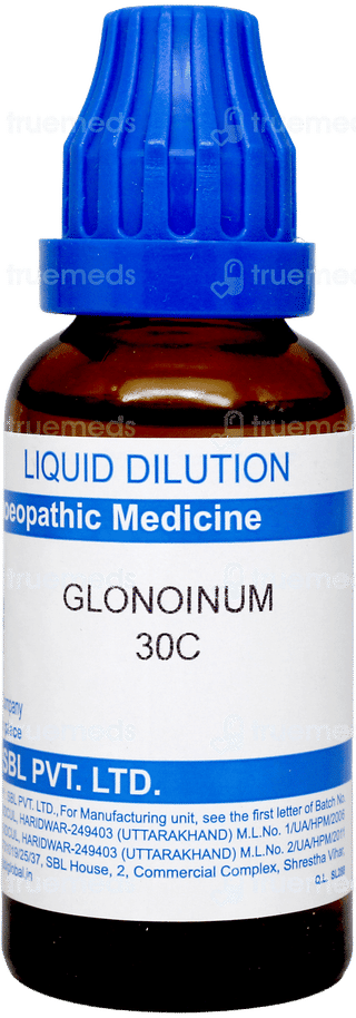 Sbl Glonoinum 30c Dilution 30ml