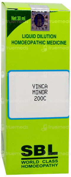 Sbl Vinca Minor 200 C Dilution 30 ML