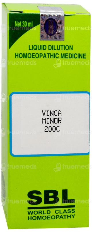 Sbl Vinca Minor 200 C Dilution 30 ML