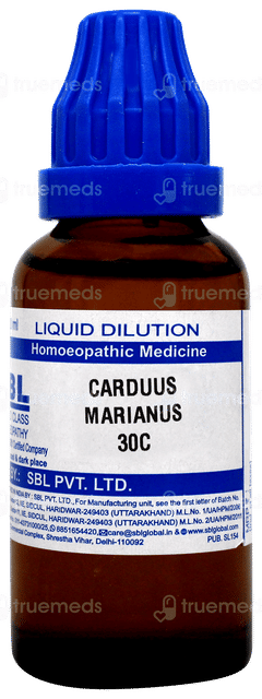 Sbl Carduus Marianus 30 C Dilution 30 ML