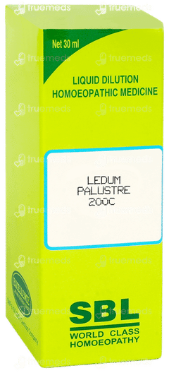 Sbl Ledum Palustre 200c Dilution 30ml