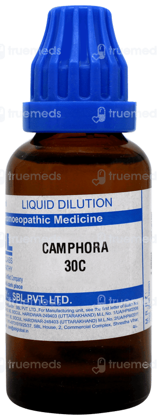 Sbl Camphora 30c Dilution 30ml