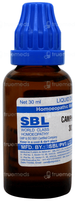 Sbl Camphora 30c Dilution 30ml