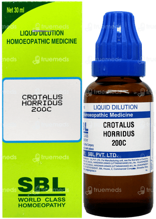 Sbl Crotalus Horridus 200 C Dilution 30 ML