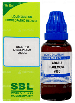Sbl Aralia Racemosa 200c Dilution 30ml