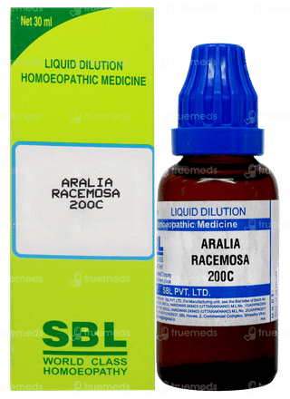 Sbl Aralia Racemosa 200c Dilution 30ml