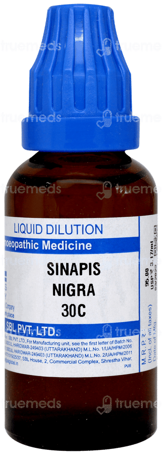 Sbl Sinapis Nigra 30c Dilution 30ml