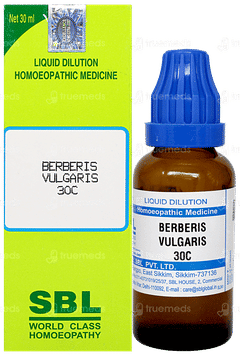 Sbl Berberis Vulgaris 30c Dilution 30ml Sbl Berberis Vulgaris 30c Dilution 30ml