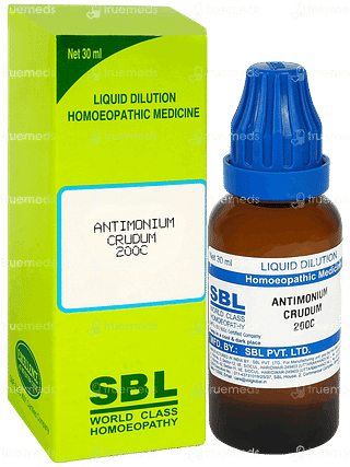 Sbl Antimonium Crudum 200 C Dilution 30 ML