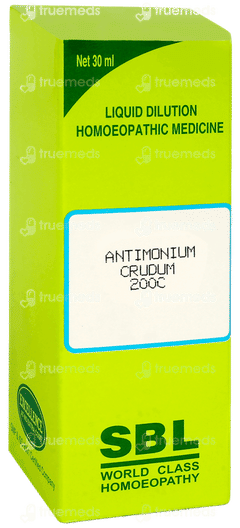 Sbl Antimonium Crudum 200c Dilution 30ml