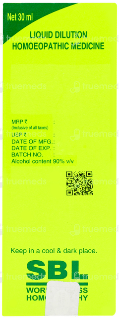 Sbl Rhus Toxicodendron 1000c Dilution 30ml